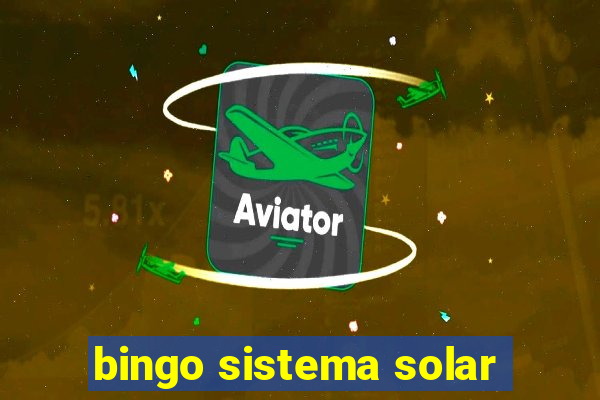 bingo sistema solar